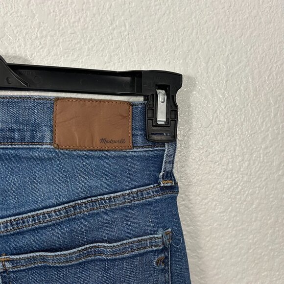 Madewell 10" High Rise Raw Hem Skinny Jeans - Picture 3 of 4